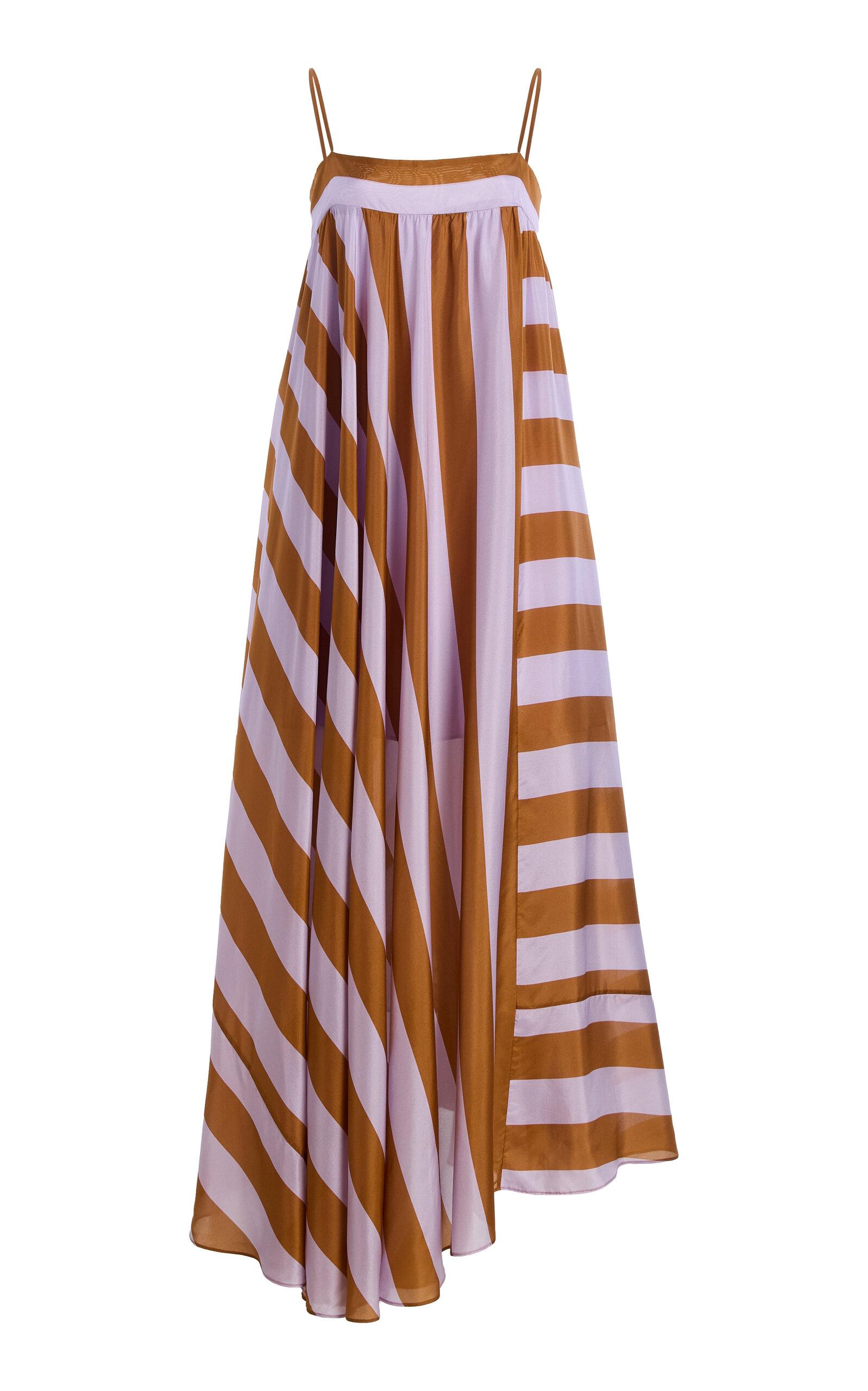 Zimmermann Indra Striped Silk Maxi Dress - Moda Operandi by ZIMMERMANN