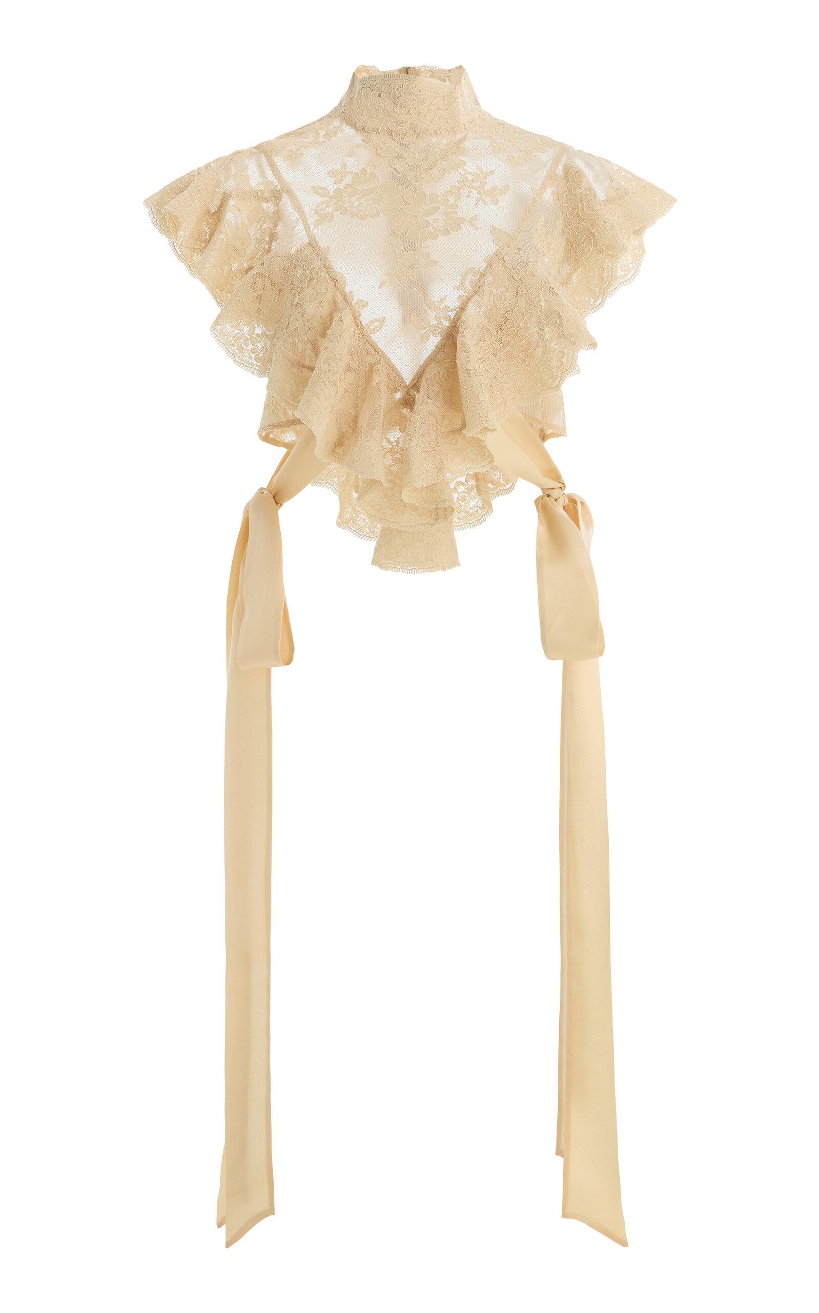 Zimmermann Luna Lace Bodice Top - Moda Operandi by ZIMMERMANN