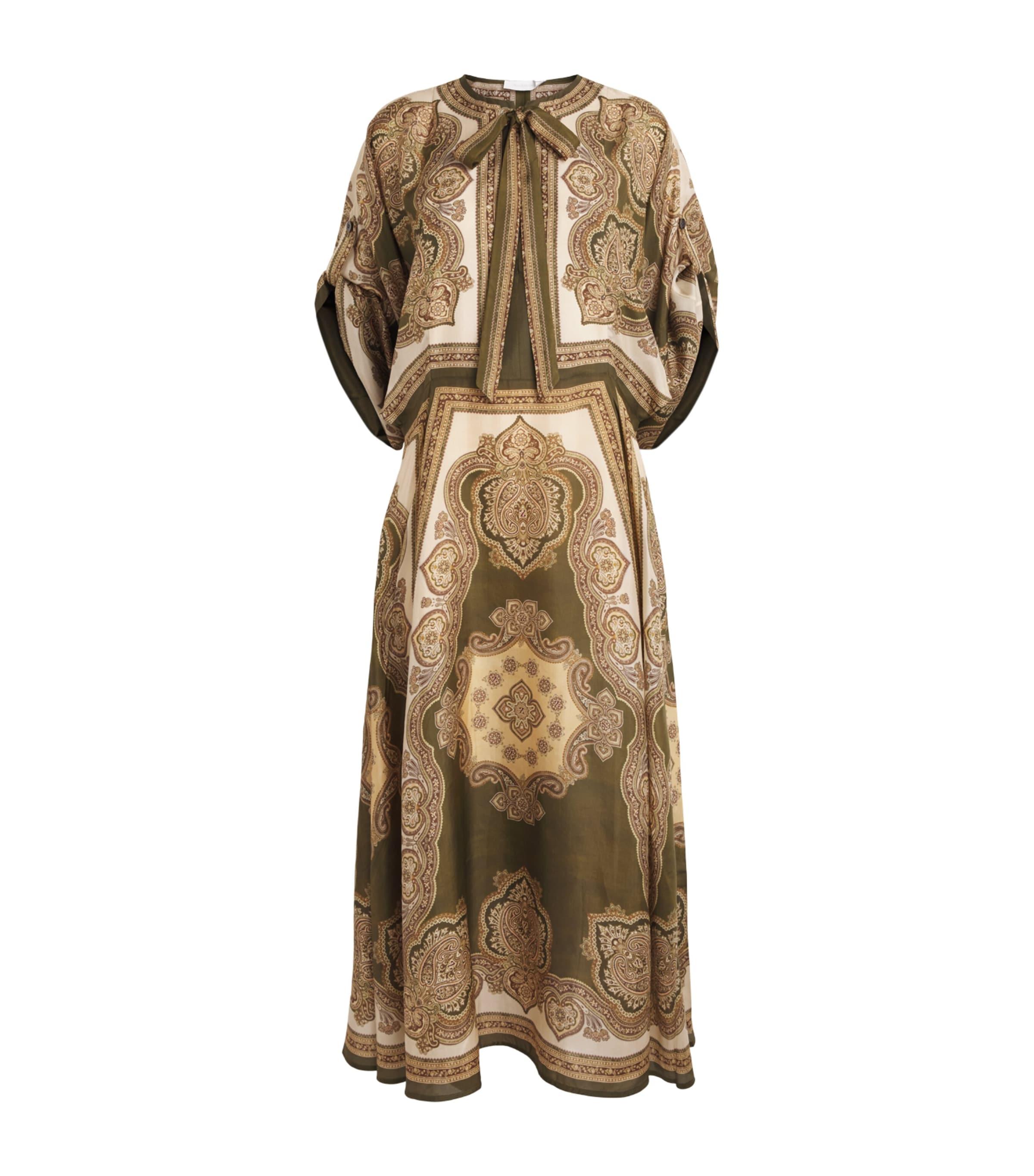 Zimmermann Printed Mahon Tunic Midi Dress by ZIMMERMANN