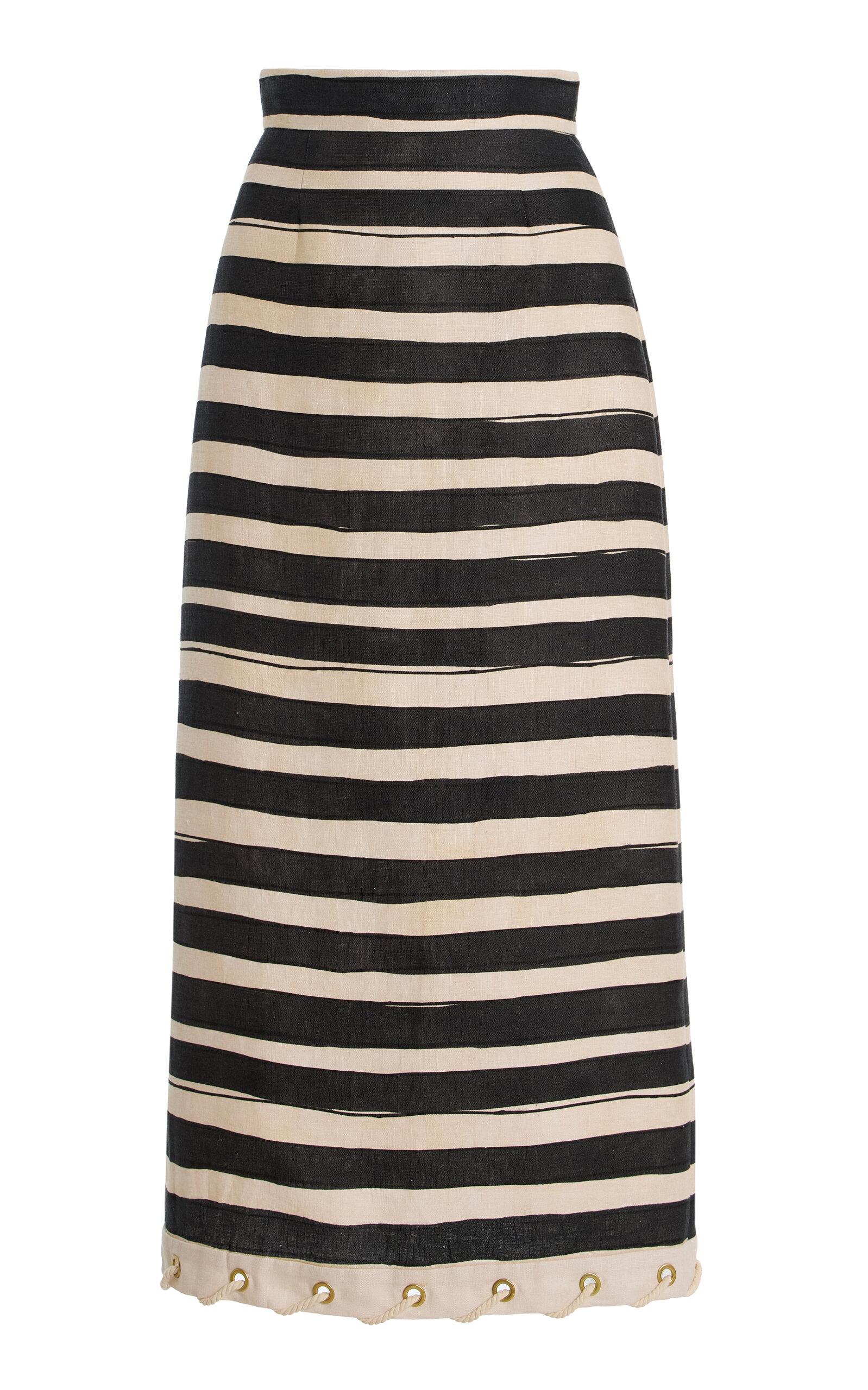 Zimmermann Rebellion Stripe Rope Skirt - Moda Operandi by ZIMMERMANN