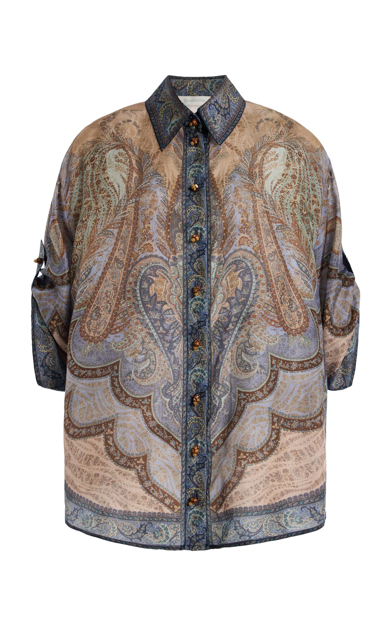 Zimmermann Wanderlust Silk Shirt - Moda Operandi by ZIMMERMANN