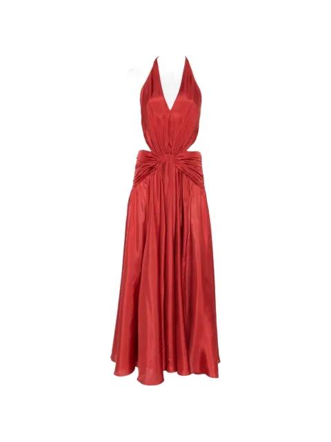 cut-out halterneck maxi dress by ZIMMERMANN