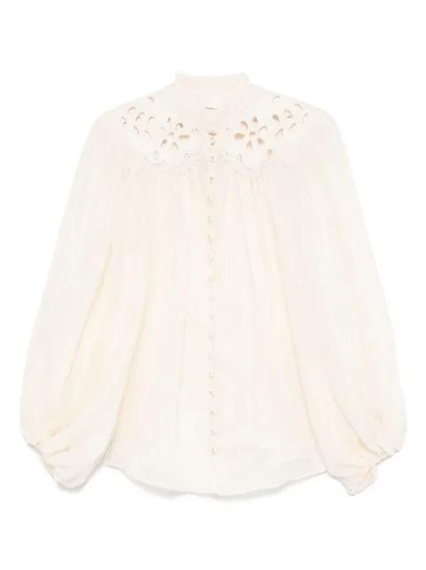 embroidered shirt by ZIMMERMANN