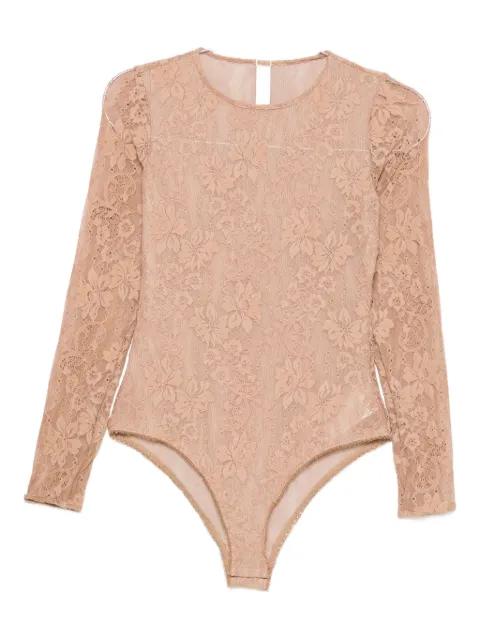 floral-lace bodysuit by ZIMMERMANN