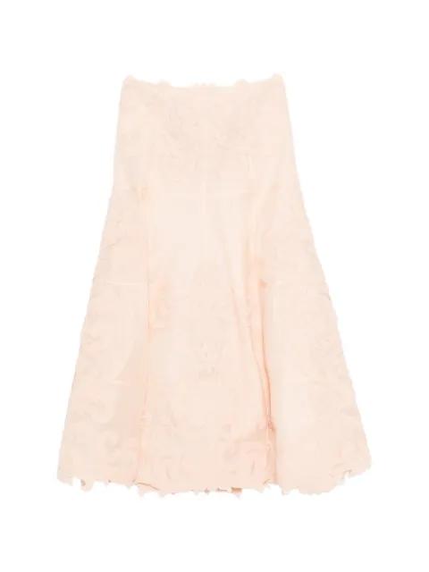 floral-pattern midi skirt by ZIMMERMANN