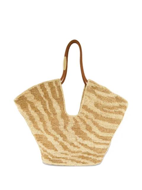 large Goldentime tote bag by ZIMMERMANN