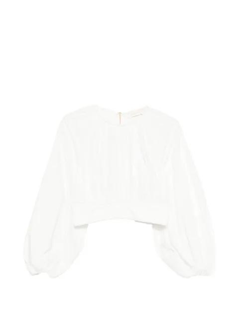 long-sleeve blouse by ZIMMERMANN