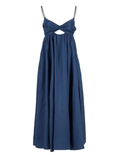 organic linen maxi dress by ZIMMERMANN