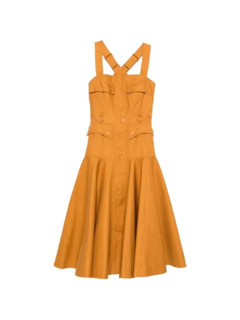 pocket utility midi dress by ZIMMERMANN