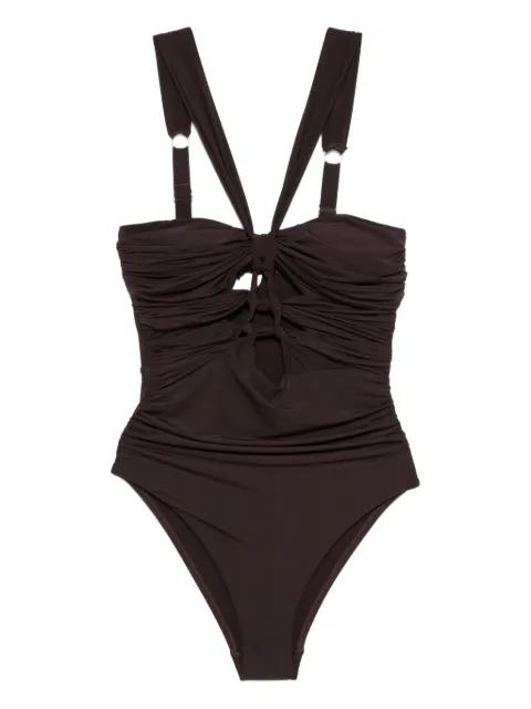 ring detail swimsuit by ZIMMERMANN