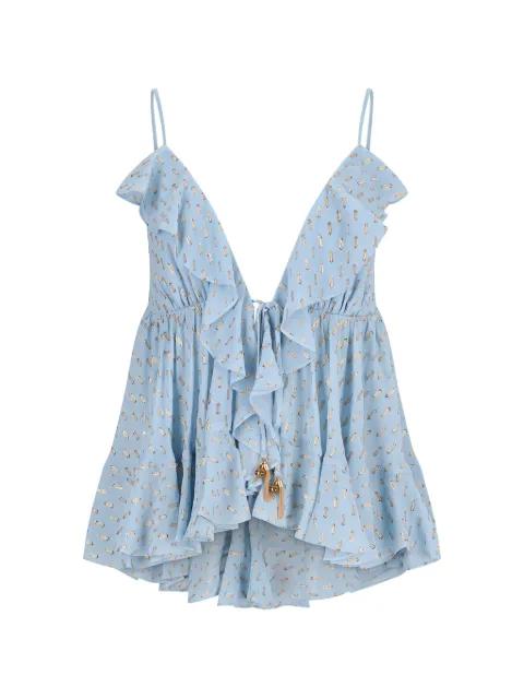 ruffle top by ZIMMERMANN
