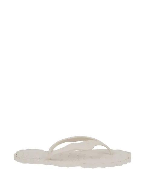 scalloped-edge flip-flops by ZIMMERMANN