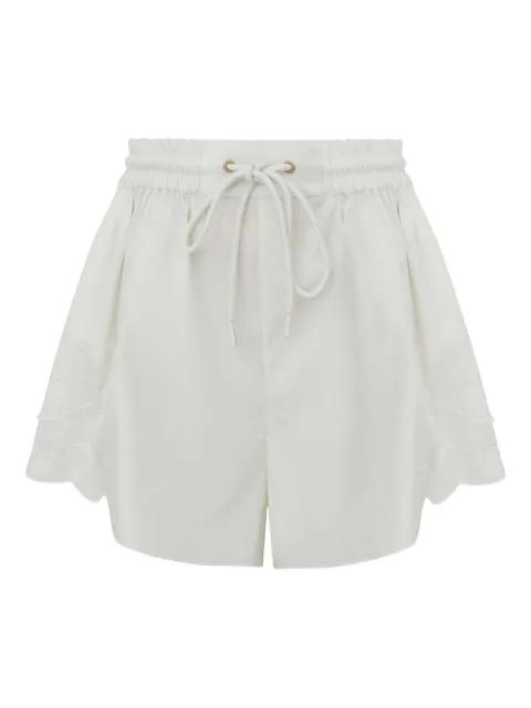 scalloped-hem short by ZIMMERMANN