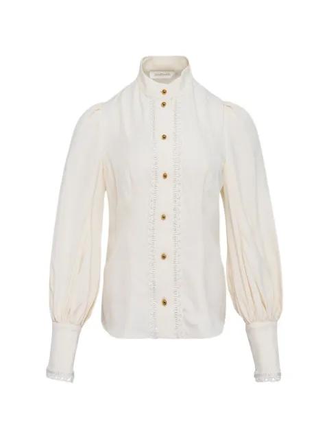 trim utility blouse by ZIMMERMANN