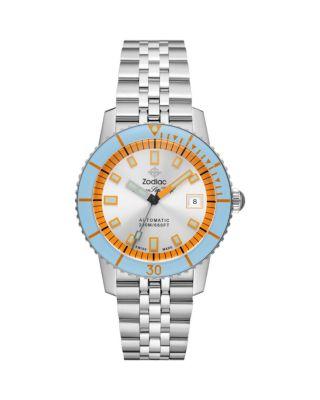 Compression Diver Automatic Stainless Steel Watch by ZODIAC