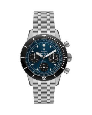 Sea-Chron Automatic Stainless Steel Watch by ZODIAC