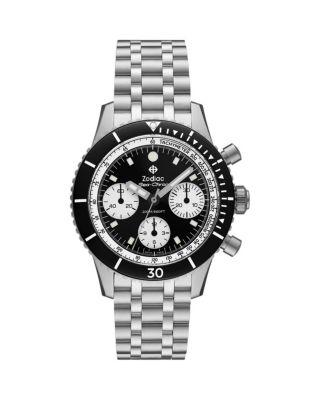 Sea-Chron Automatic Stainless Steel Watch by ZODIAC