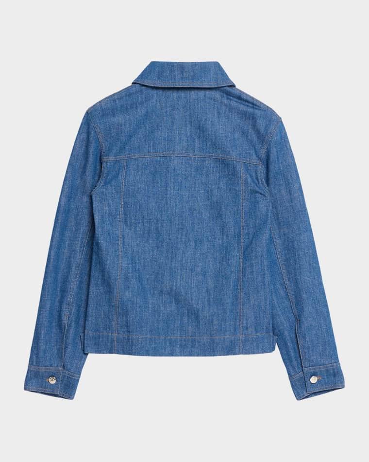 Reversed Denim Collared Shirt by ZOMER