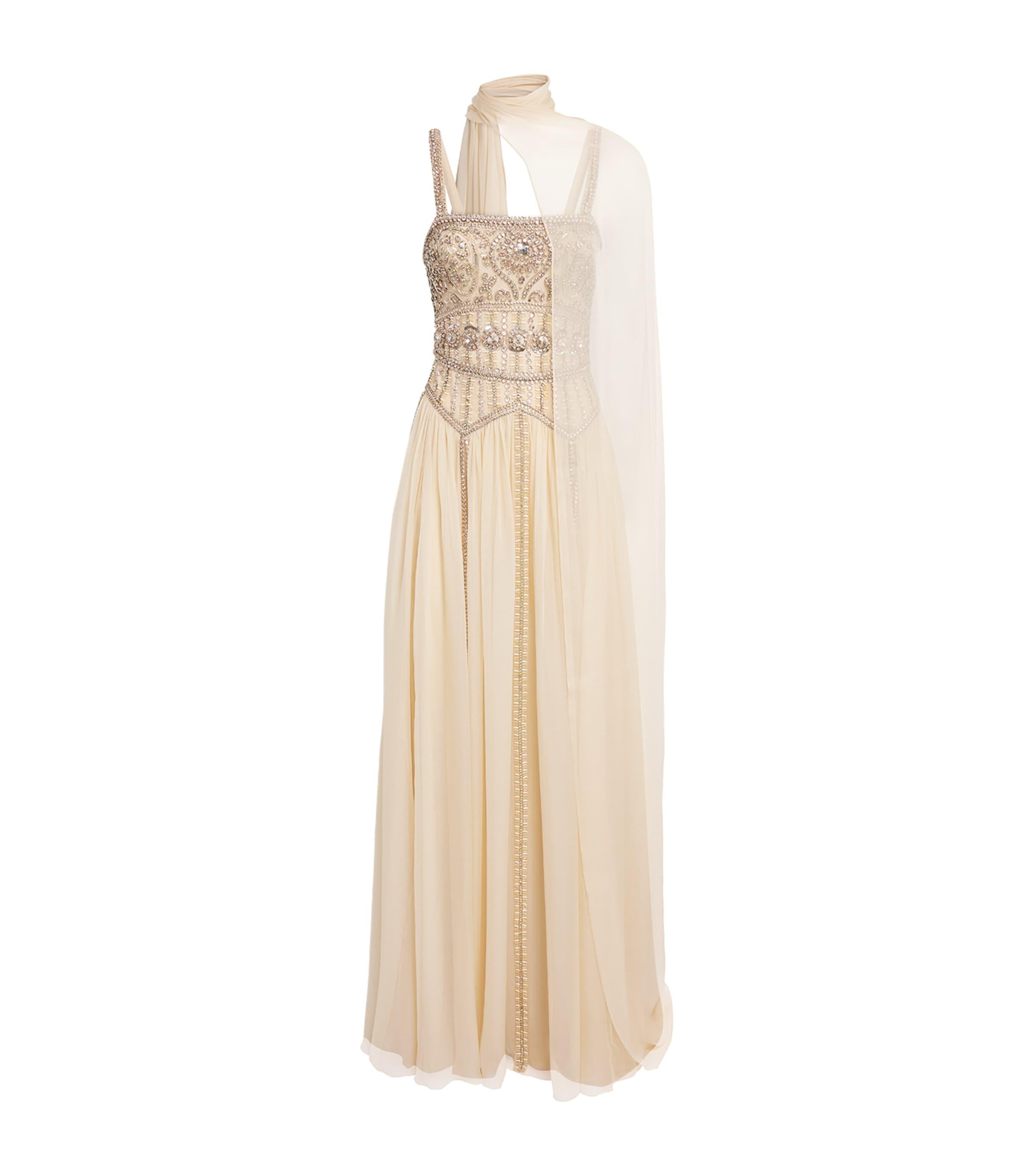 Zuhair Murad Embellished Scarf Gown by ZUHAIR MURAD