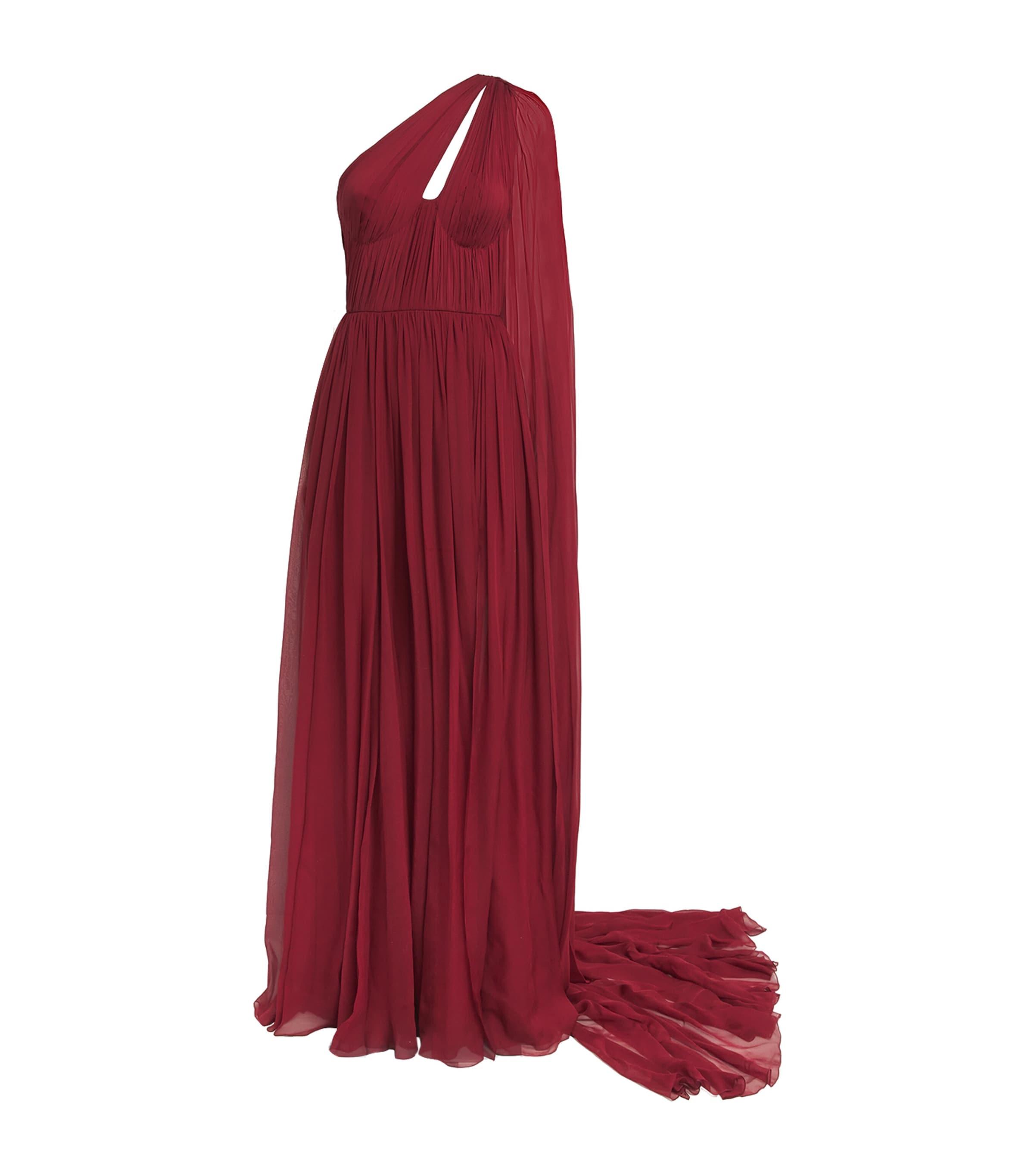 Zuhair Murad Silk Ruched Gown by ZUHAIR MURAD