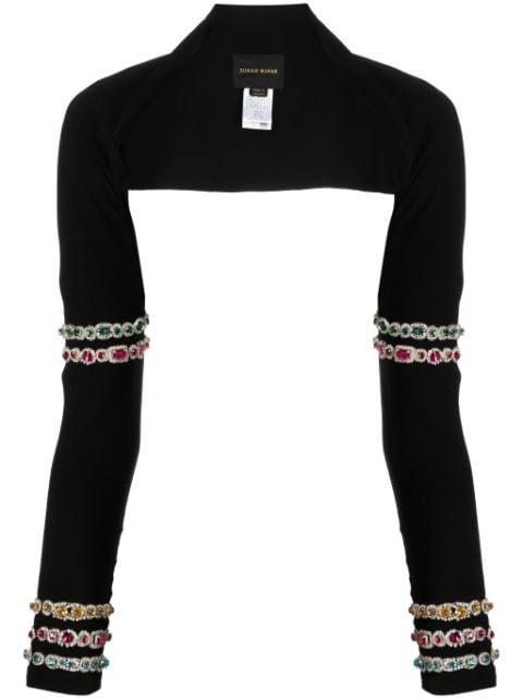bead-embroidered cady bolero by ZUHAIR MURAD