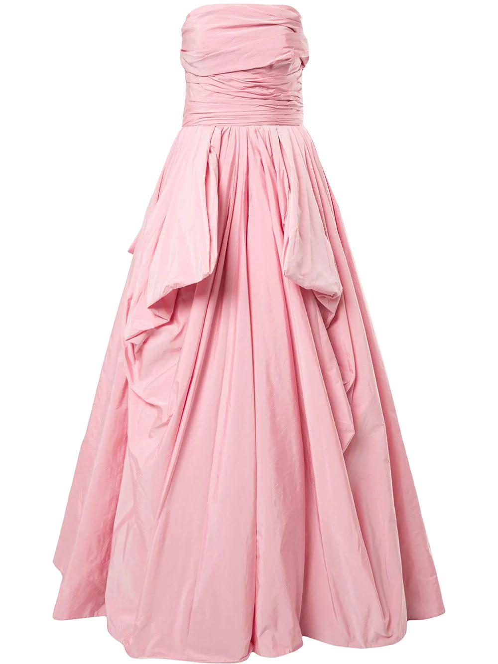 off-shoulder draped ball gown by ZUHAIR MURAD