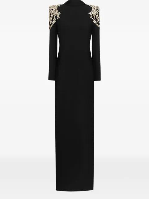 rhinestone-embellished long dress by ZUHAIR MURAD