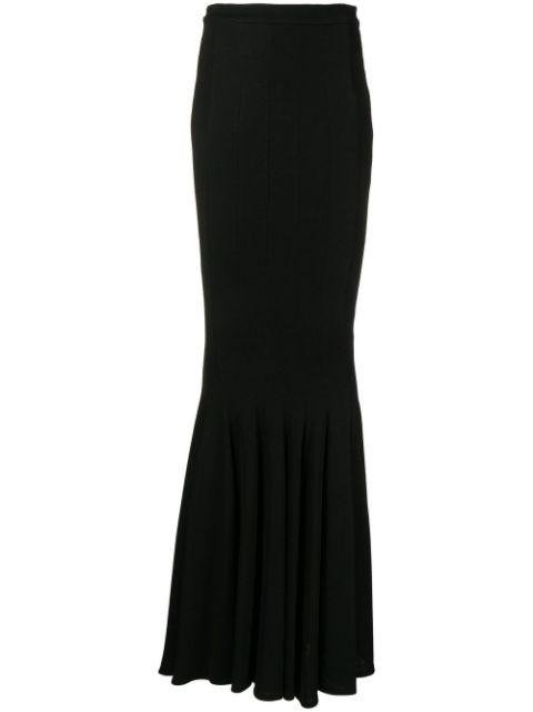 stretch-jersey long mermaid skirt by ZUHAIR MURAD