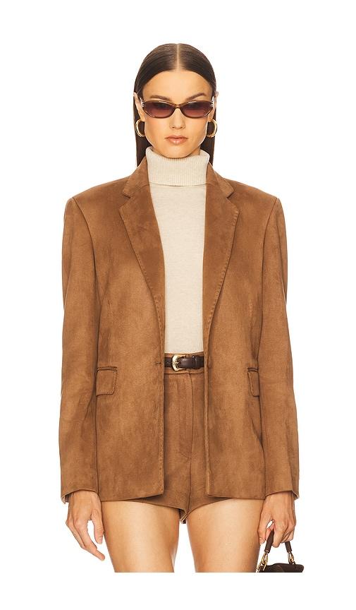 Zuleyha Kuru Denny Jacket in Brown by ZULEYHA KURU