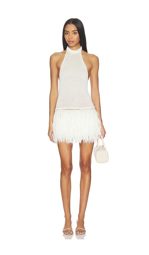 Zuleyha Kuru Paloma Dress in Cream by ZULEYHA KURU