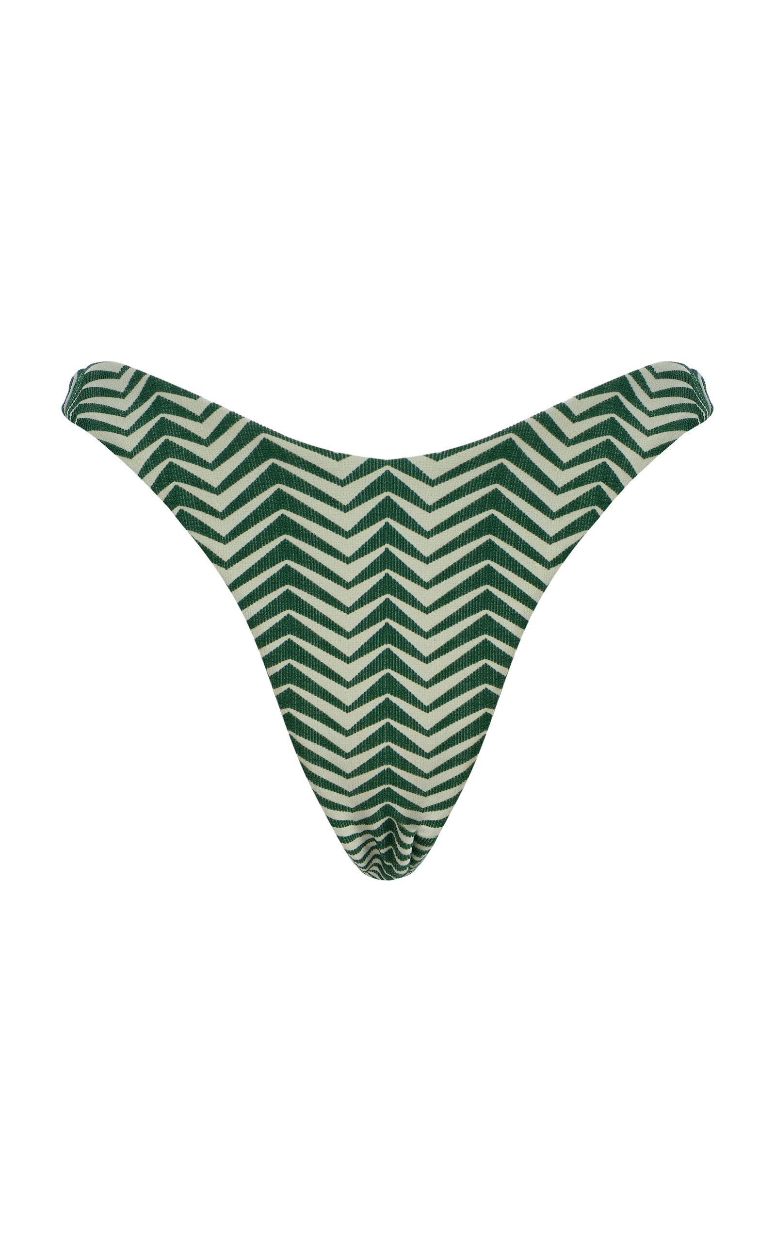 Zulu & Zephyr Zig-Zag Curve Bikini Brief - Moda Operandi by ZULU&ZEPHYR