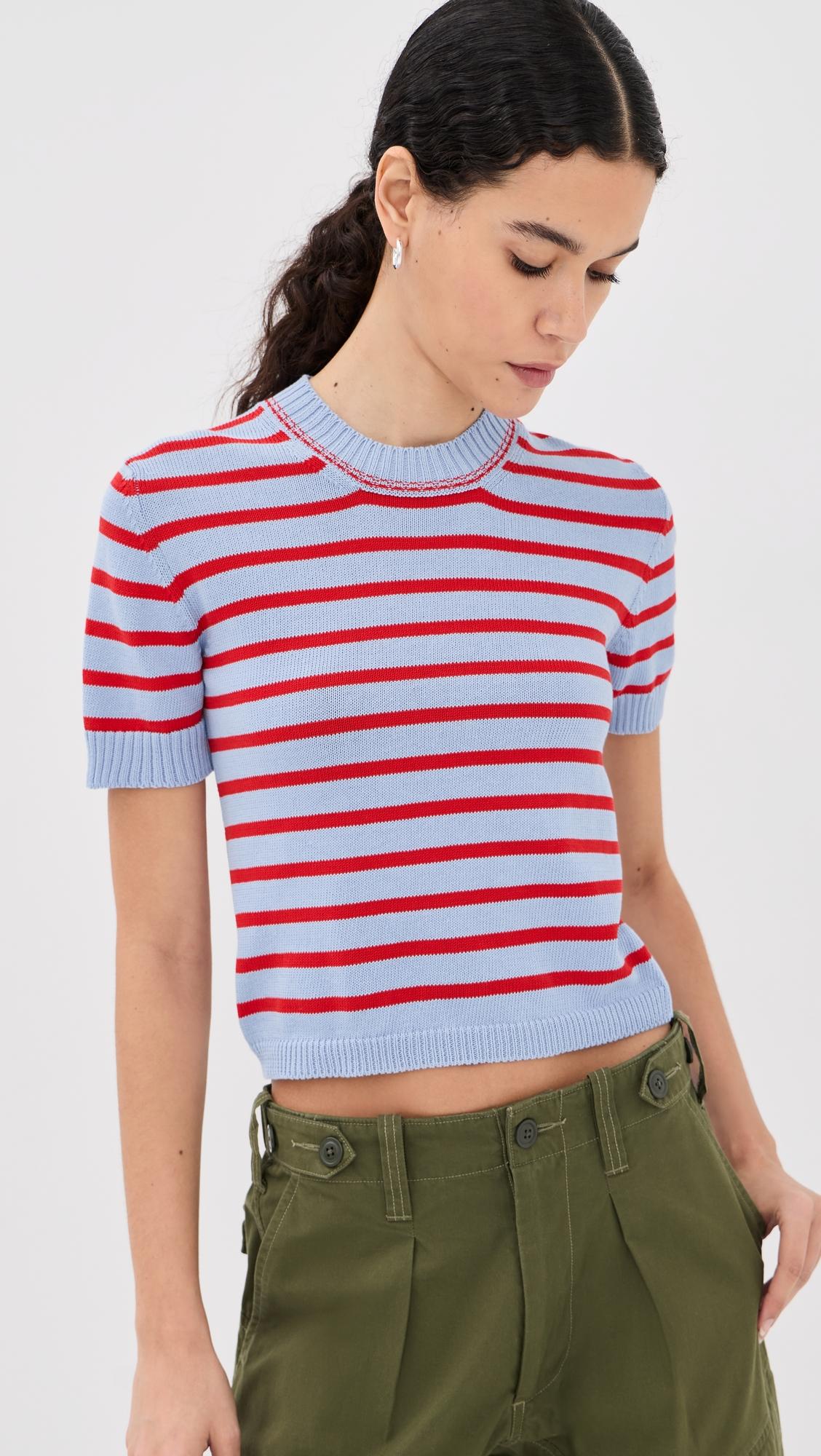 Breton Knit Tee by &DAUGHTER